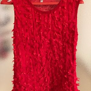 Dressy sleeveless top